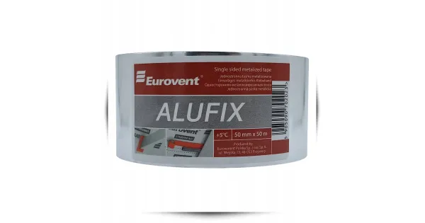Taśma Aluminiowa Naprawcza Do Klejenia Łączenia Folii Paroizolacyjnej 50mm