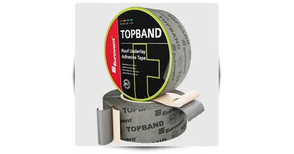 Taśma Do Membrany Folii Dachowej Eurovent Klejenia i Reperacji TOPBAND 50mm