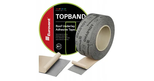 Taśma Do Membrany Folii Dachowej Eurovent Klejenia i Reperacji TOPBAND 50mm