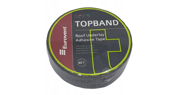 Taśma Do Membrany Folii Dachowej Eurovent Klejenia i Reperacji TOPBAND 50mm