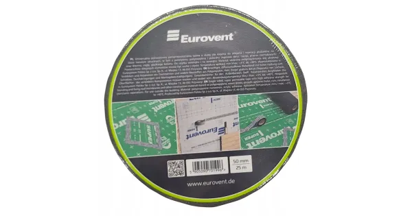 Taśma Do Membrany Folii Dachowej Eurovent Klejenia i Reperacji TOPBAND 50mm