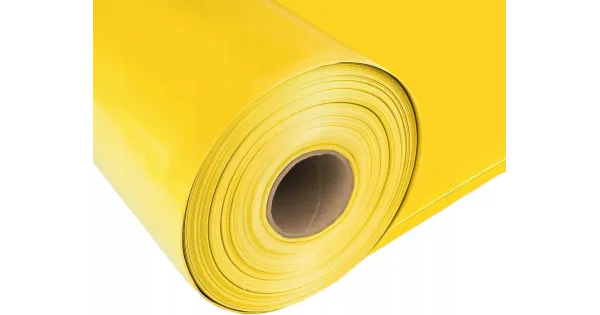 Folia Paroizolacyjna Żółta TYP200 Budowlana Zabezpieczająca Eurovent 100m2