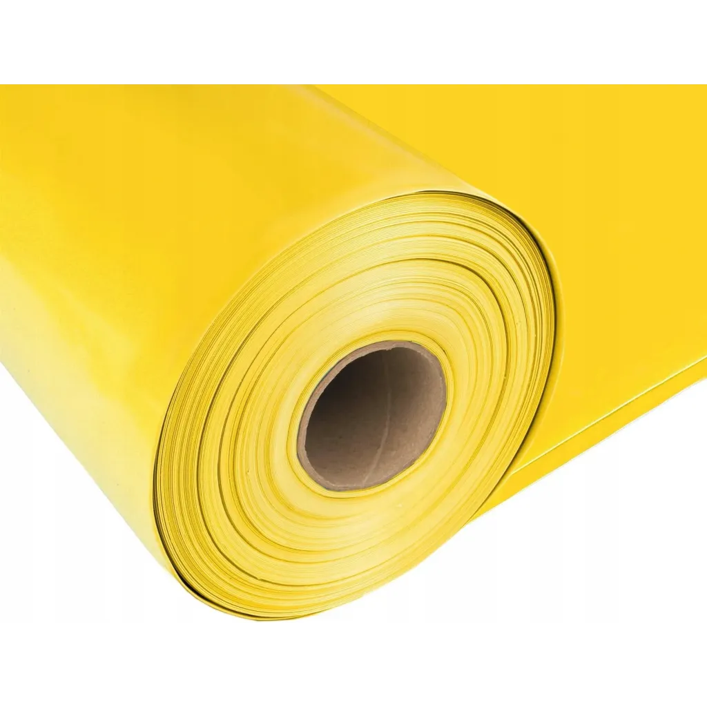 Folia Paroizolacyjna Żółta TYP200 Budowlana Zabezpieczająca Eurovent 100m2