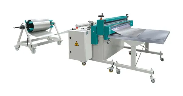 Elektryczna linia do cięcia i rozcinania blach 1250 mm 3 noże rozdzielające automatyczne cięcie CLD-AE-CTE-REF