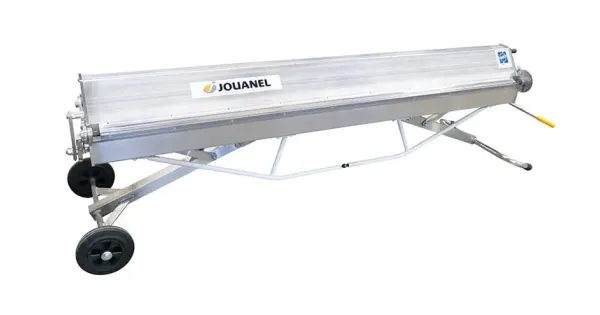 Ręczna zaginarka budowlana o szerokości 2040 mm aluminiowa o wadze 80 kg mobilna do obróbek dekarskich PCA2040