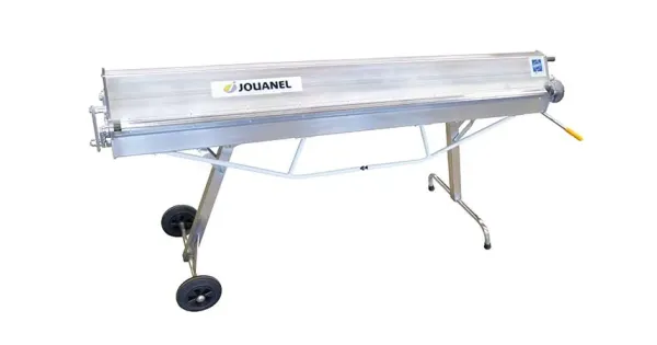 Ręczna zaginarka budowlana o szerokości 2040 mm aluminiowa o wadze 80 kg mobilna do obróbek dekarskich PCA2040