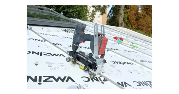 Zamykar­ka elektryczna rąbka stojącego do pierwszego i drugiego zamknięcia 25 mm i 32 mm do wkrętarki akumulatorowej SRLT12