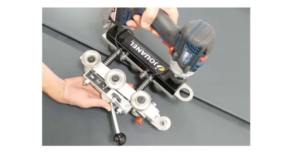 Zamykar­ka elektryczna rąbka stojącego do pierwszego i drugiego zamknięcia 25 mm i 32 mm do wkrętarki akumulatorowej SRLT12