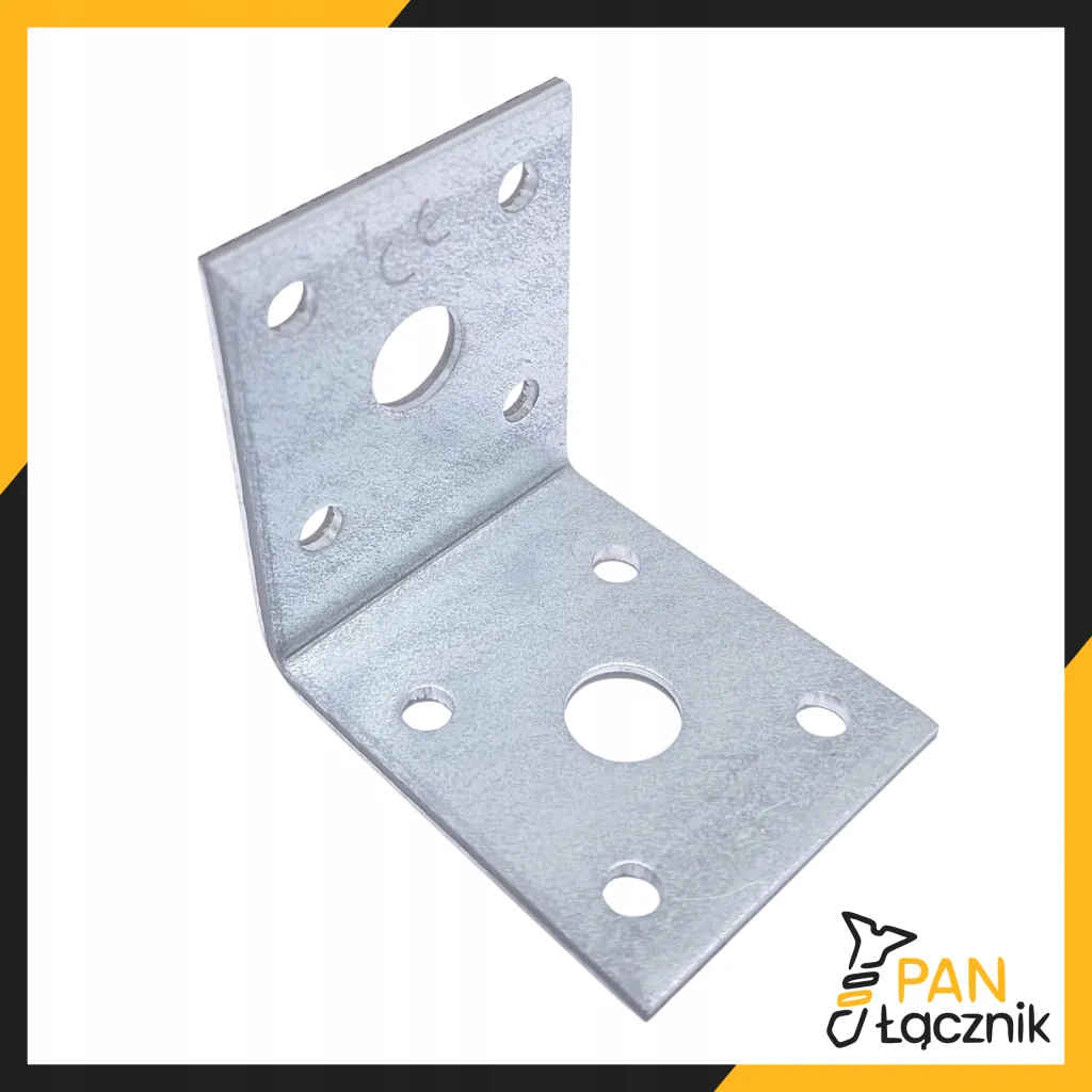 Kątownik Łącznik Ciesielski KL1 Montażowy 50x50x40x2,5 Stalowy Ocynk 10szt