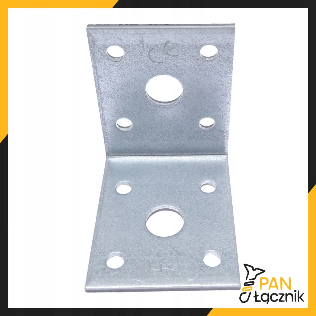 Kątownik Łącznik Ciesielski KL1 Montażowy 50x50x40x2,5 Stalowy Ocynk 10szt