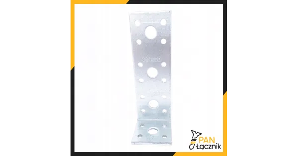 Kątownik Łącznik Ciesielski KL6 Montażowy 120x40x40x2,5 Stalowy Ocynk 10szt