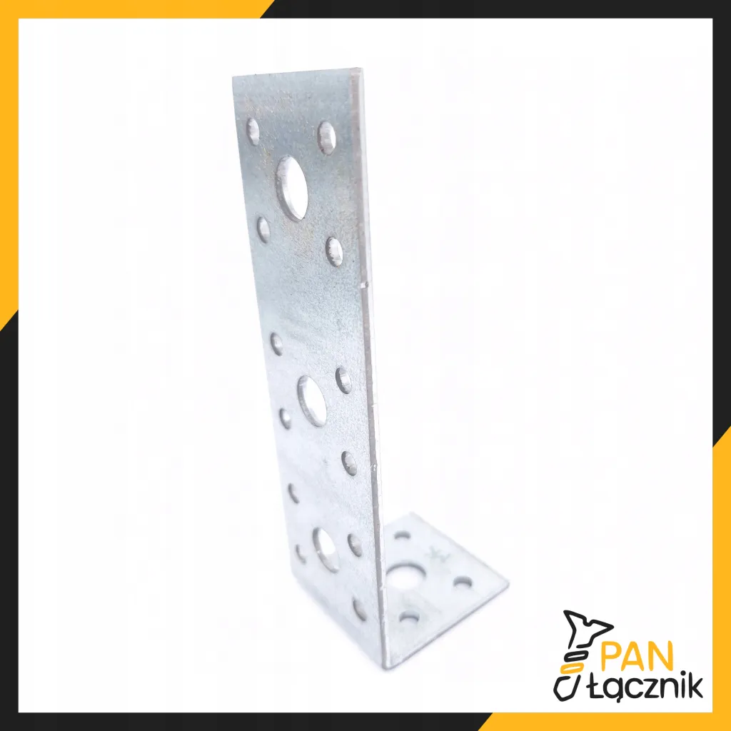 Kątownik Łącznik Ciesielski KL6 Montażowy 120x40x40x2,5 Stalowy Ocynk 10szt