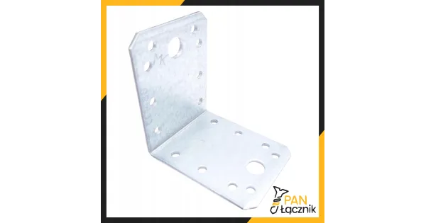 Kątownik Łącznik Ciesielski KL8 Montażowy 70x70x55x2,5 Stalowy Ocynk 10szt