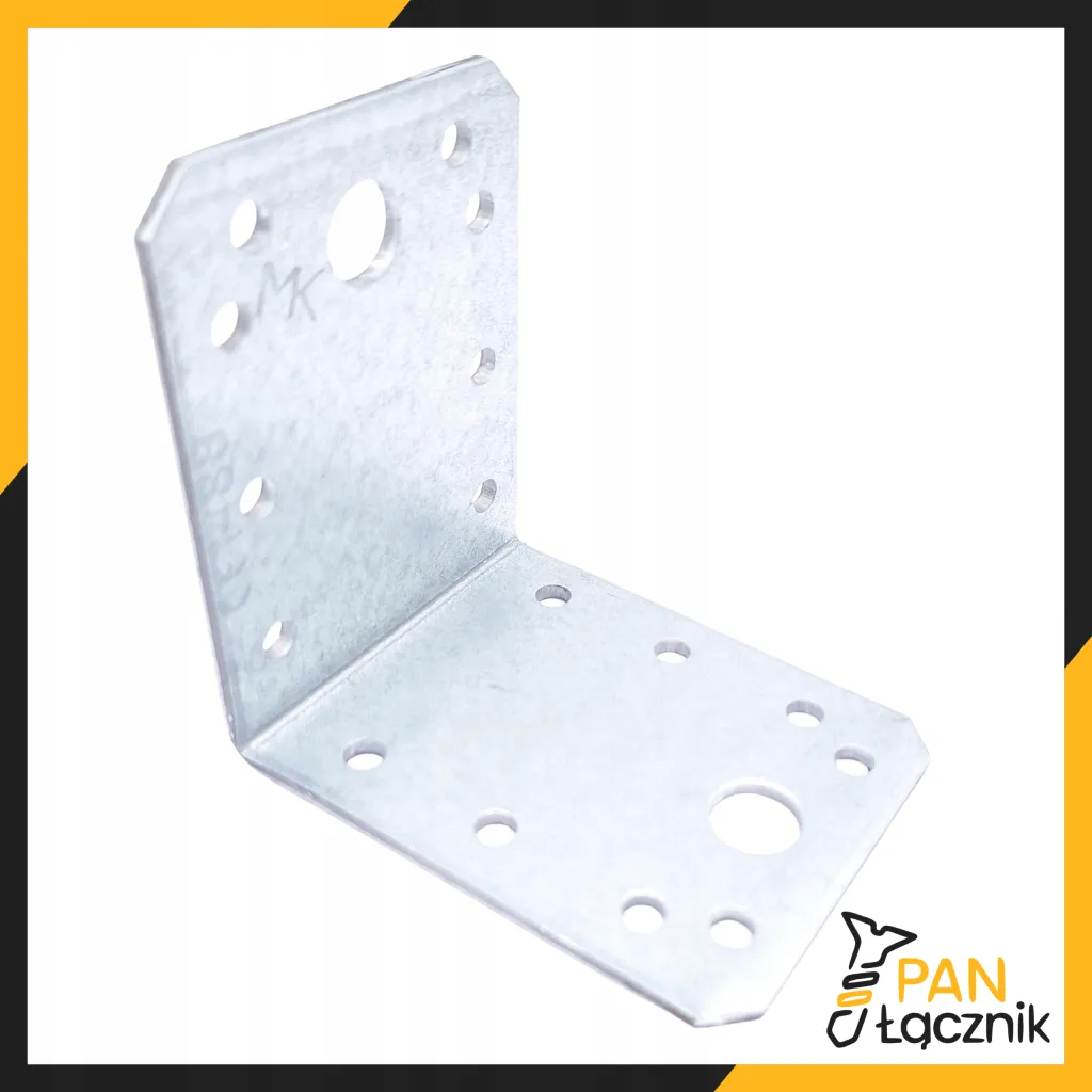 Kątownik Łącznik Ciesielski KL8 Montażowy 70x70x55x2,5 Stalowy Ocynk 10szt