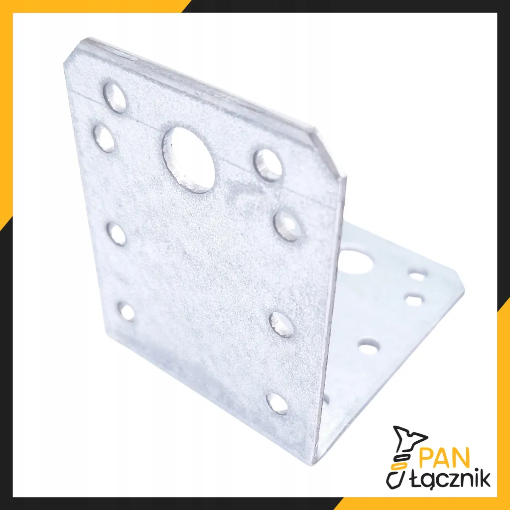 Kątownik Łącznik Ciesielski KL8 Montażowy 70x70x55x2,5 Stalowy Ocynk 10szt