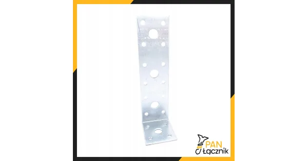 Kątownik Łącznik Ciesielski KL7 Montażowy 150x40x50x2,5 Stalowy Ocynk 10szt