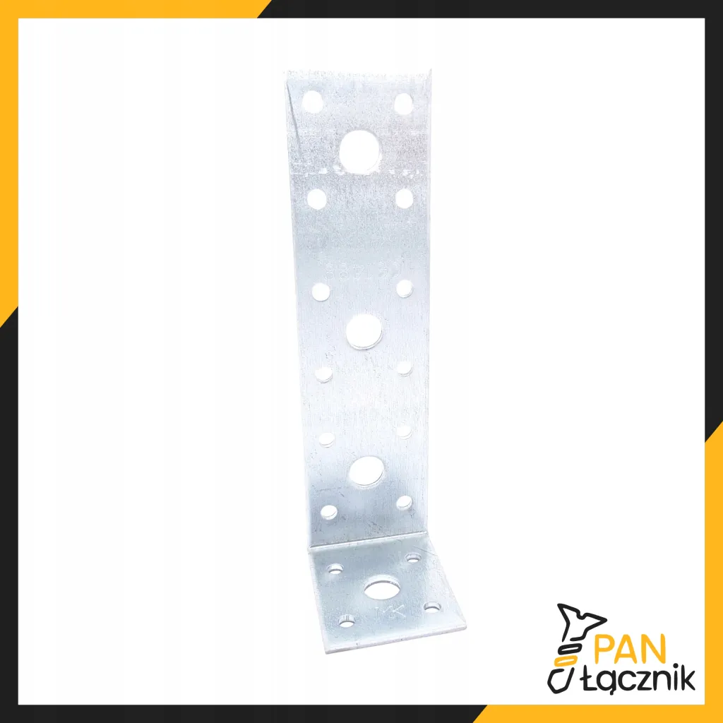 Kątownik Łącznik Ciesielski KL7 Montażowy 150x40x50x2,5 Stalowy Ocynk 10szt