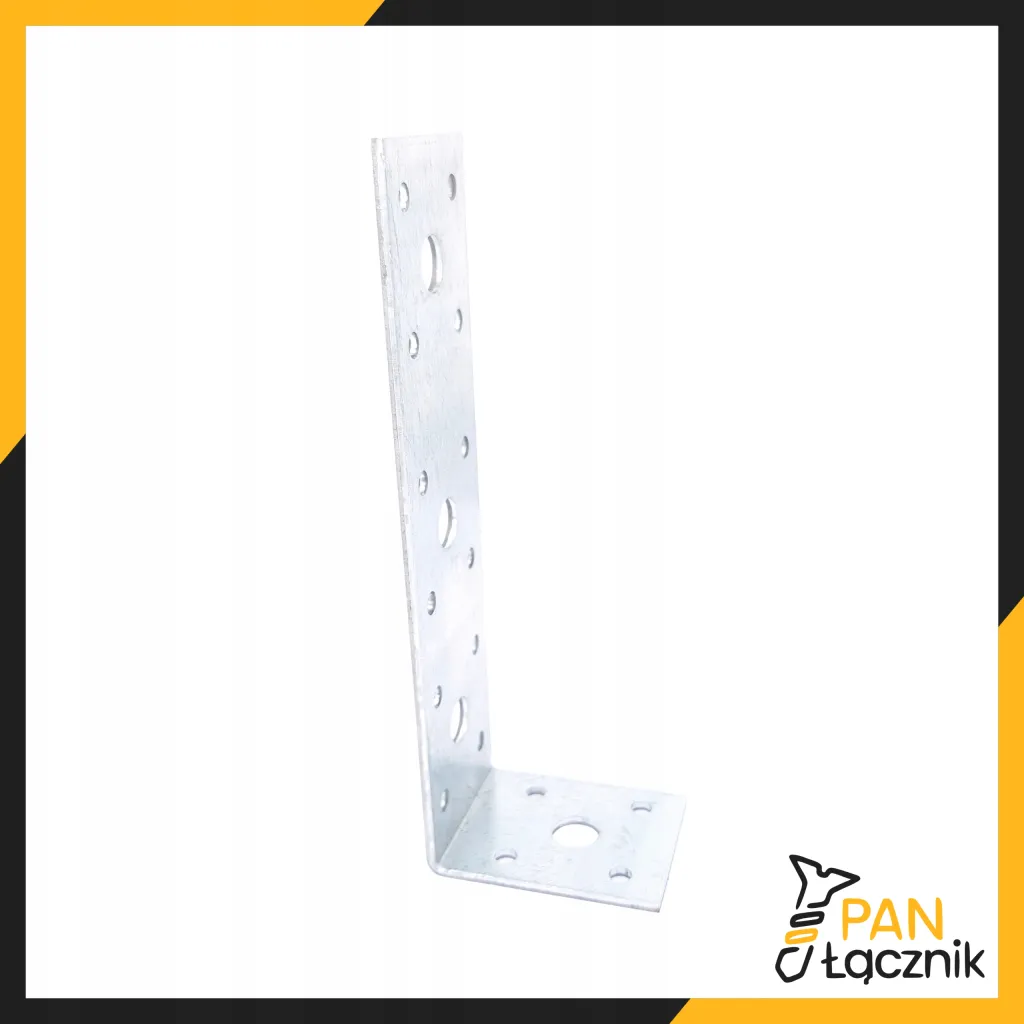 Kątownik Łącznik Ciesielski KL7 Montażowy 150x40x50x2,5 Stalowy Ocynk 10szt