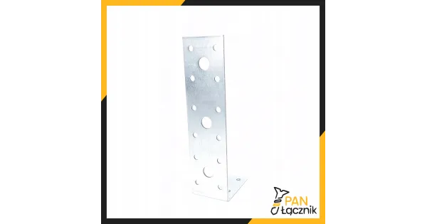 Kątownik Łącznik Ciesielski KL7 Montażowy 150x40x50x2,5 Stalowy Ocynk 10szt