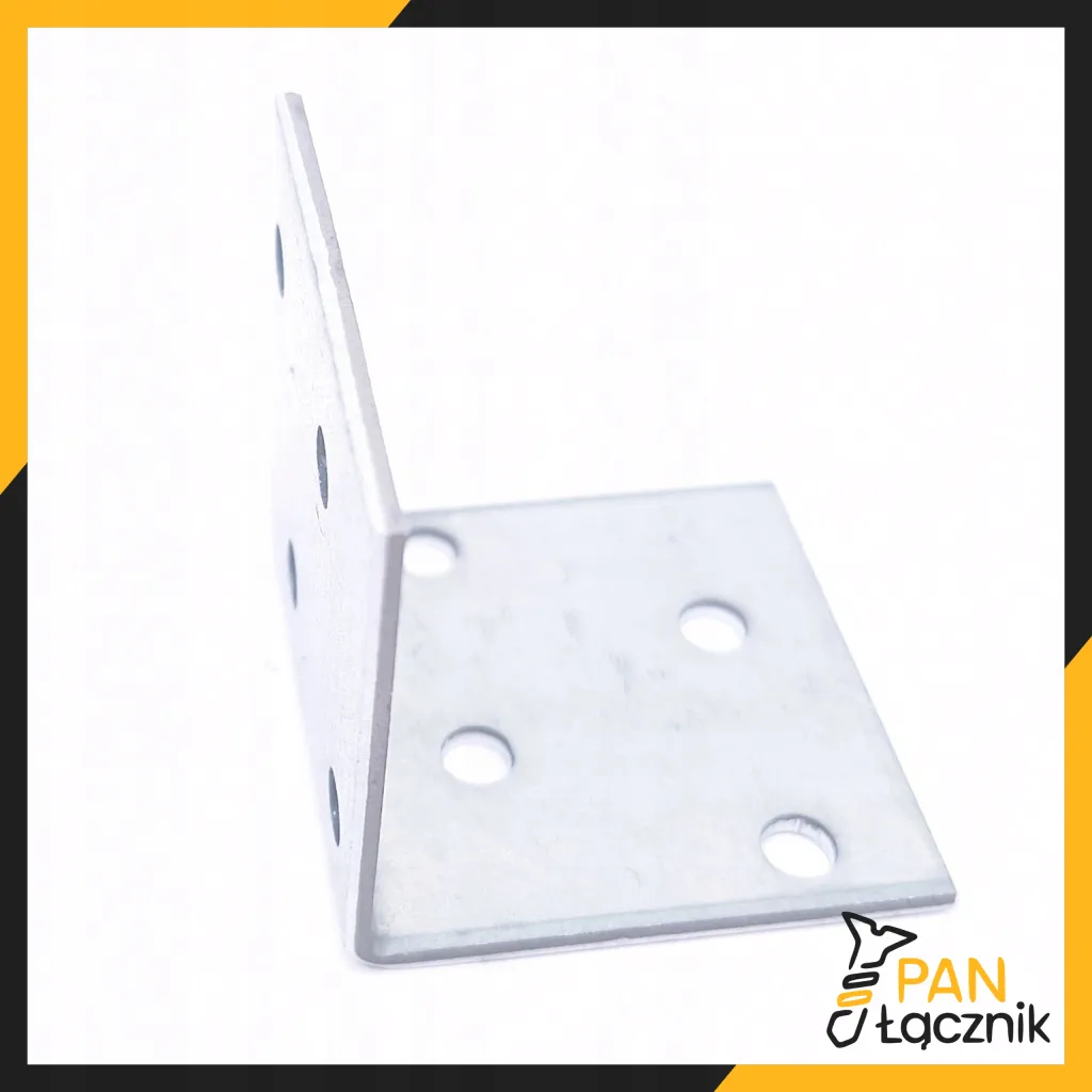 Kątownik Montażowy KM1 Łącznik Ciesielski 40x40x40x2,0 Stal Ocynk 10szt