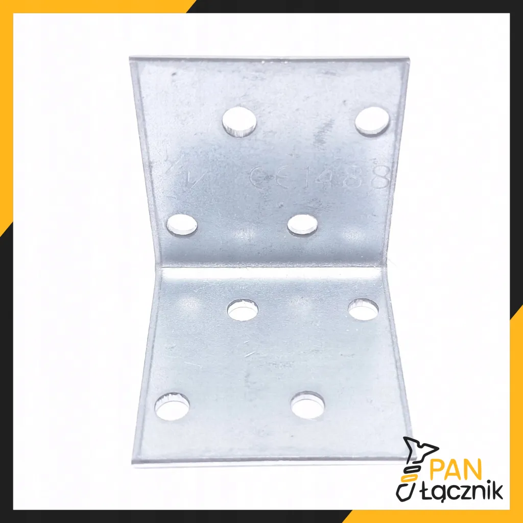 Kątownik Montażowy KM1 Łącznik Ciesielski 40x40x40x2,0 Stal Ocynk 10szt