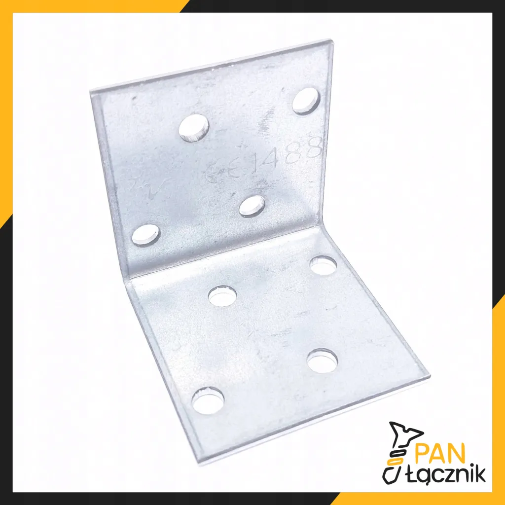 Kątownik Montażowy KM1 Łącznik Ciesielski 40x40x40x2,0 Stal Ocynk 10szt