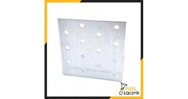 Kątownik Łącznik Ciesielski KM13 Montażowy 80x80x80x2 Stalowy Ocynk 10szt
