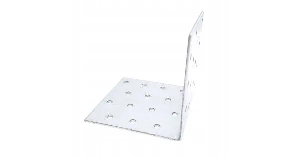 Kątownik Łącznik Ciesielski KM13 Montażowy 80x80x80x2 Stalowy Ocynk 10szt