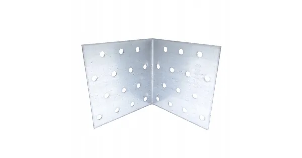 Kątownik Łącznik Ciesielski KM13 Montażowy 80x80x80x2 Stalowy Ocynk 10szt
