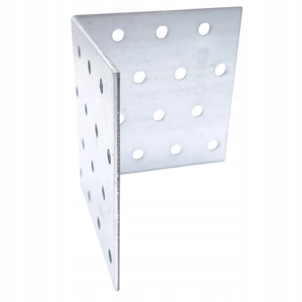 Kątownik Łącznik Ciesielski KM13 Montażowy 80x80x80x2 Stalowy Ocynk 10szt