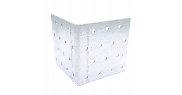 Kątownik Łącznik Ciesielski KM13 Montażowy 80x80x80x2 Stalowy Ocynk 10szt