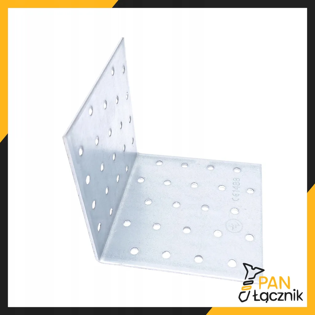 Kątownik Montażowy KM17 Łącznik Ciesielski 100x100x100x2,0 Stal Ocynk 1szt