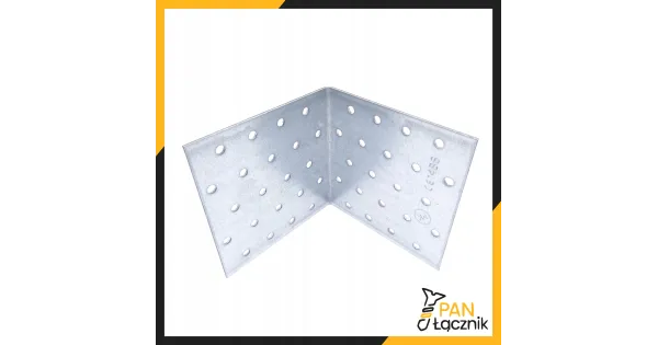 Kątownik Montażowy KM17 Łącznik Ciesielski 100x100x100x2,0 Stal Ocynk 1szt