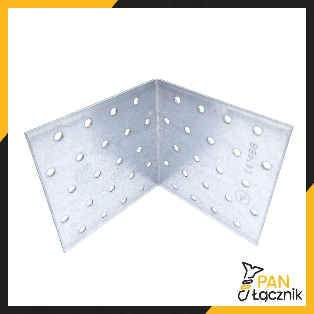 Kątownik Montażowy KM17 Łącznik Ciesielski 100x100x100x2,0 Stal Ocynk 1szt