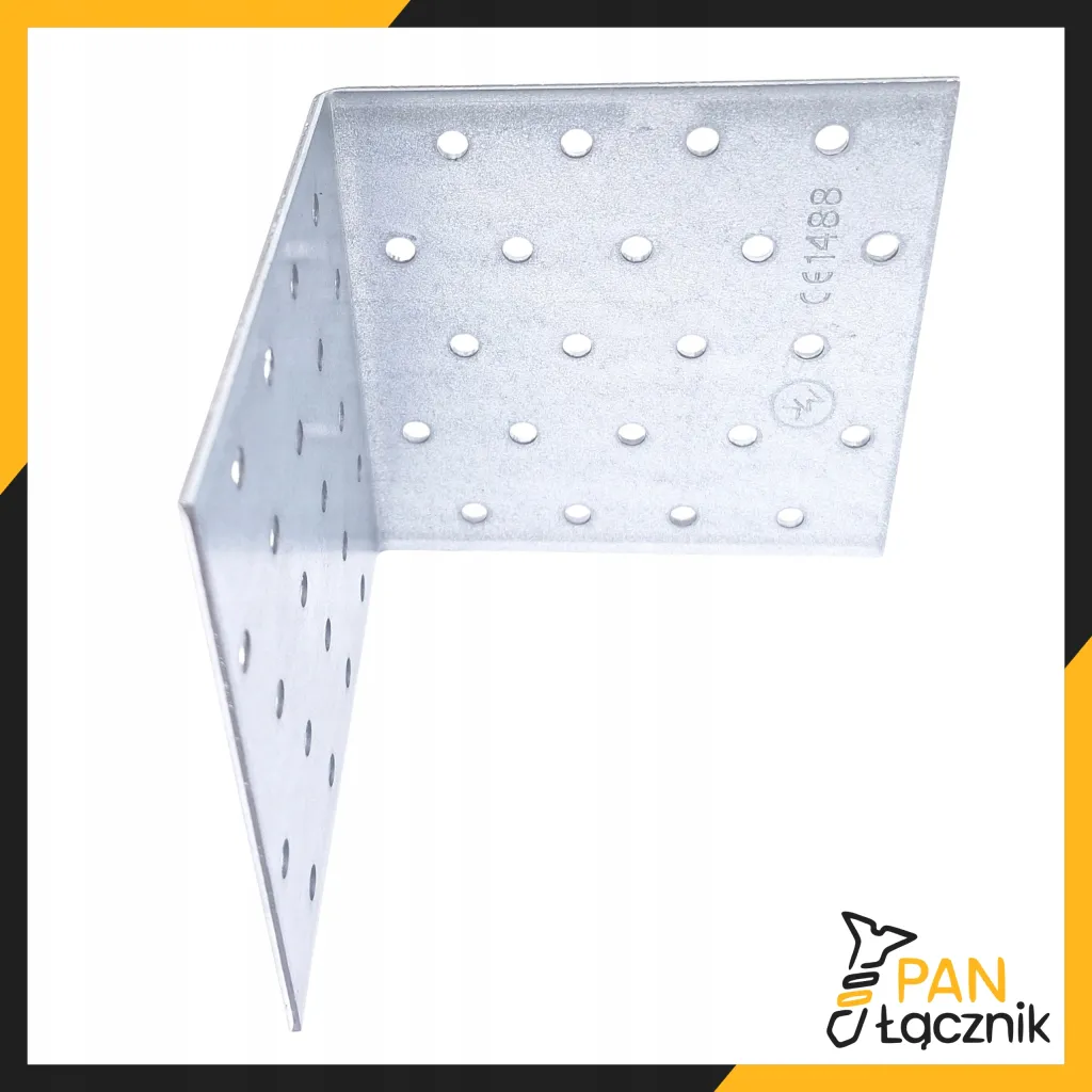 Kątownik Montażowy KM17 Łącznik Ciesielski 100x100x100x2,0 Stal Ocynk 1szt