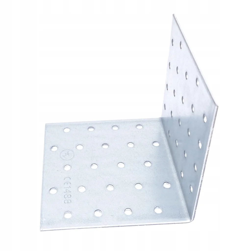 Kątownik Montażowy KM17 Łącznik Ciesielski 100x100x100x2,0 Stal Ocynk 1szt