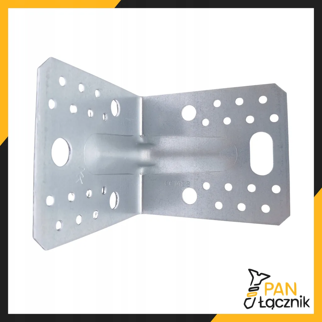 Kątownik Montażowy KPL02 Łącznik Ciesielski 105x105x90x2,0 Stal Ocynk 1szt
