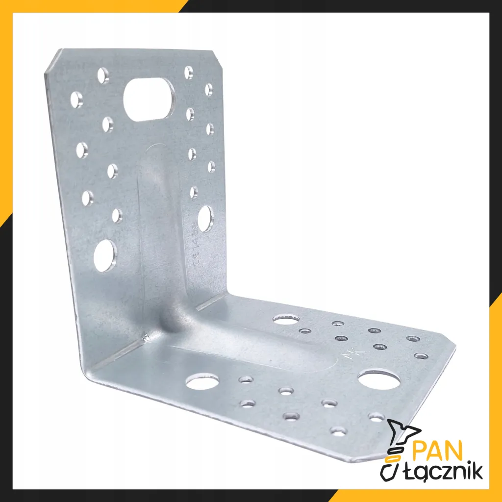 Kątownik Montażowy KPL02 Łącznik Ciesielski 105x105x90x2,0 Stal Ocynk 1szt