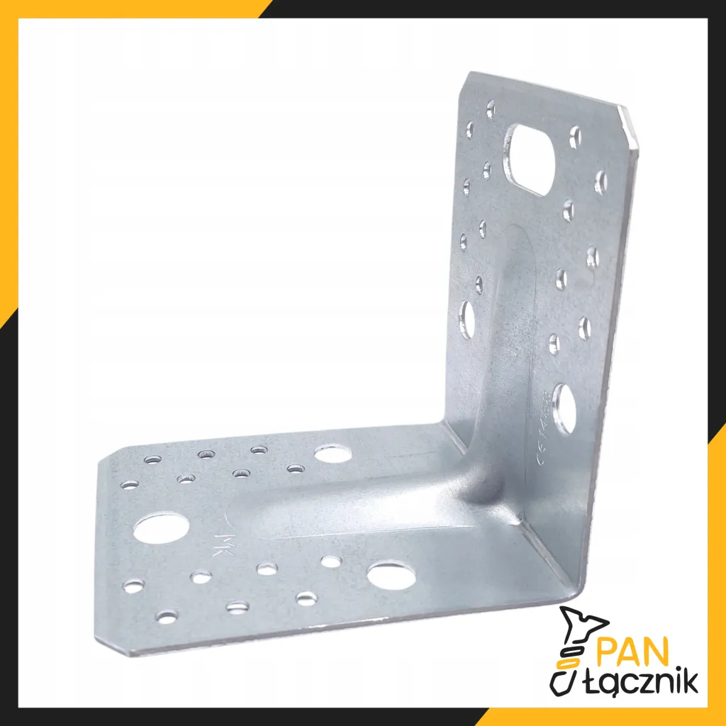 Kątownik Montażowy KPL02 Łącznik Ciesielski 105x105x90x2,0 Stal Ocynk 1szt