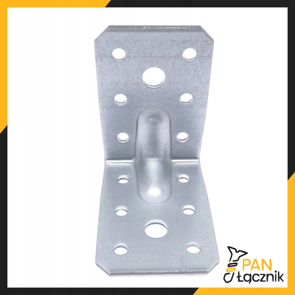 Kątownik Montażowy KPL12 Łącznik Ciesielski 50x50x35x2,0 Stal Ocynk 10szt