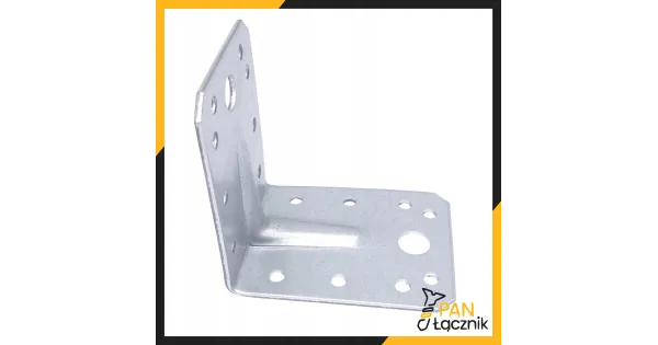 Kątownik Montażowy KPL4 Łącznik Ciesielski 70x70x55x2,0 Stal Ocynk 10szt