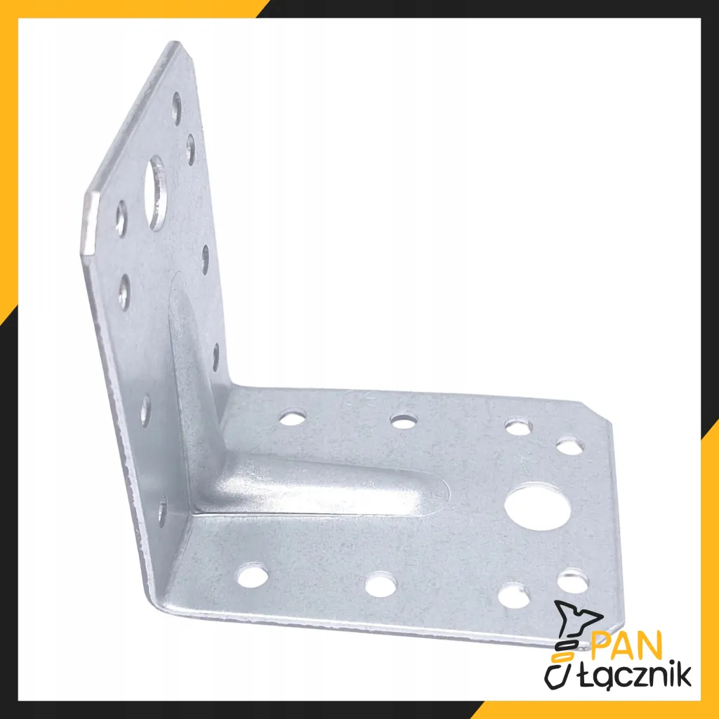 Kątownik Montażowy KPL4 Łącznik Ciesielski 70x70x55x2,0 Stal Ocynk 10szt