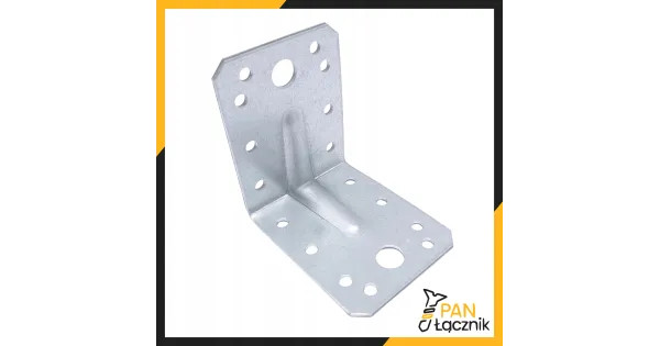 Kątownik Montażowy KPL4 Łącznik Ciesielski 70x70x55x2,0 Stal Ocynk 10szt