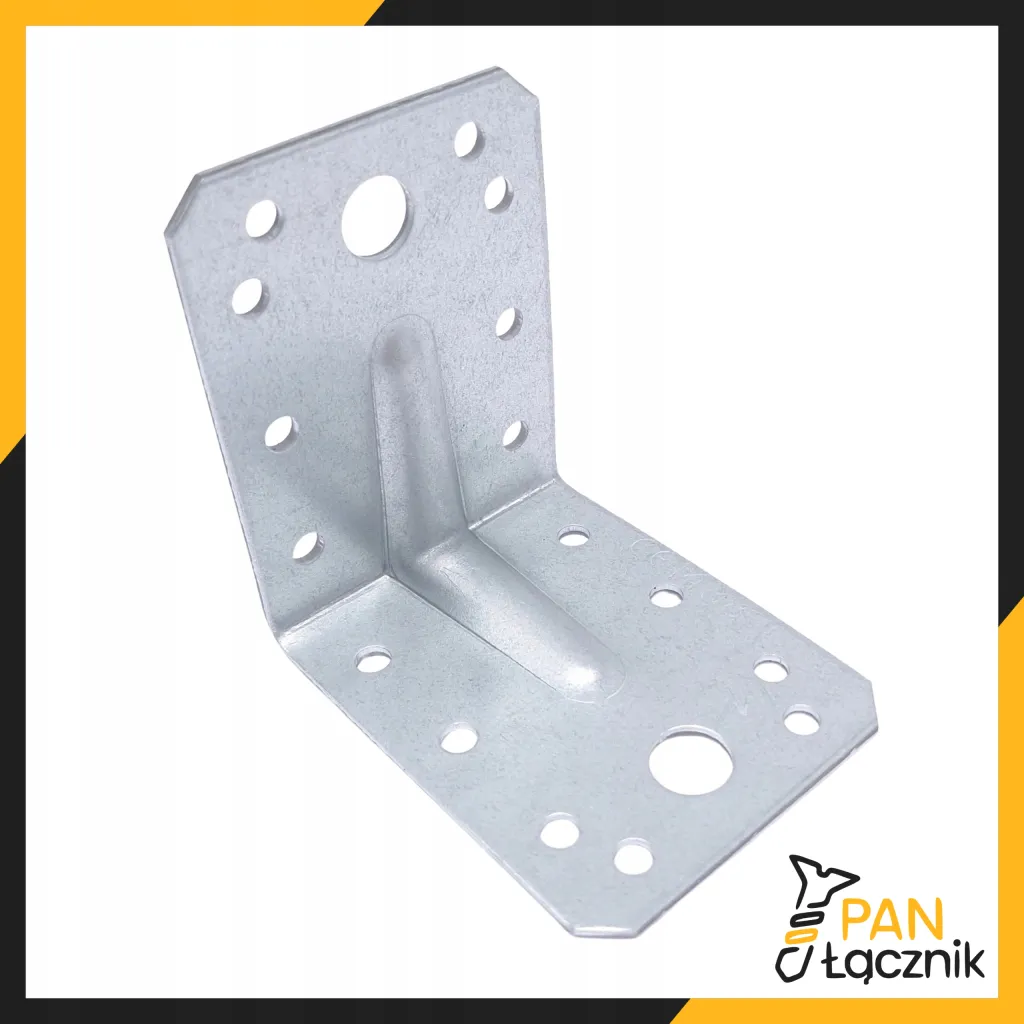Kątownik Montażowy KPL4 Łącznik Ciesielski 70x70x55x2,0 Stal Ocynk 10szt