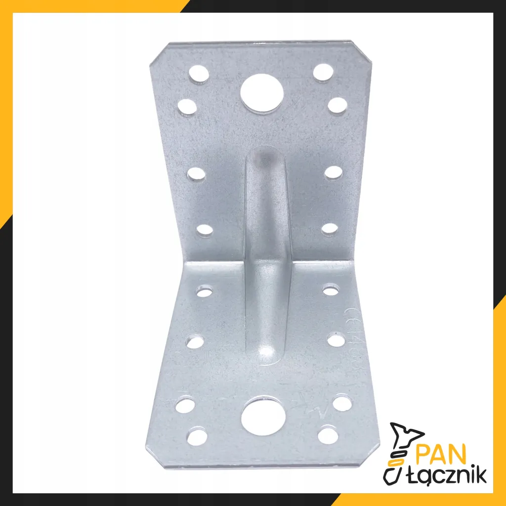 Kątownik Montażowy KPL4 Łącznik Ciesielski 70x70x55x2,0 Stal Ocynk 10szt
