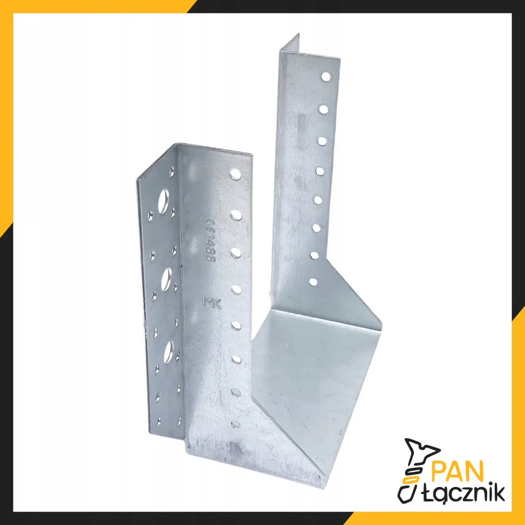 Wieszak Belki WB140-180 Wspornik Łącznik Ciesielski 140x180x2,0 Ocynk 1szt
