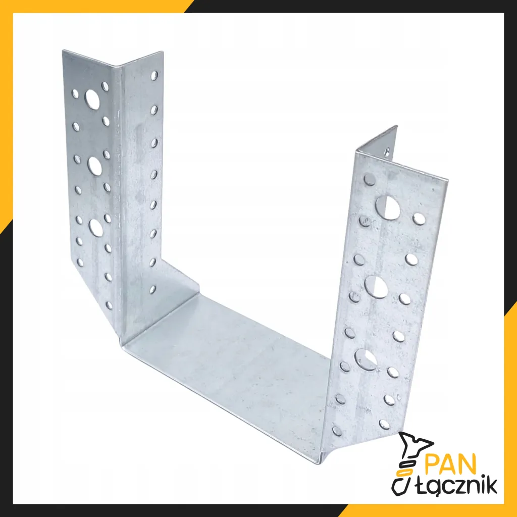 Wieszak Belki WB140-180 Wspornik Łącznik Ciesielski 140x180x2,0 Ocynk 1szt