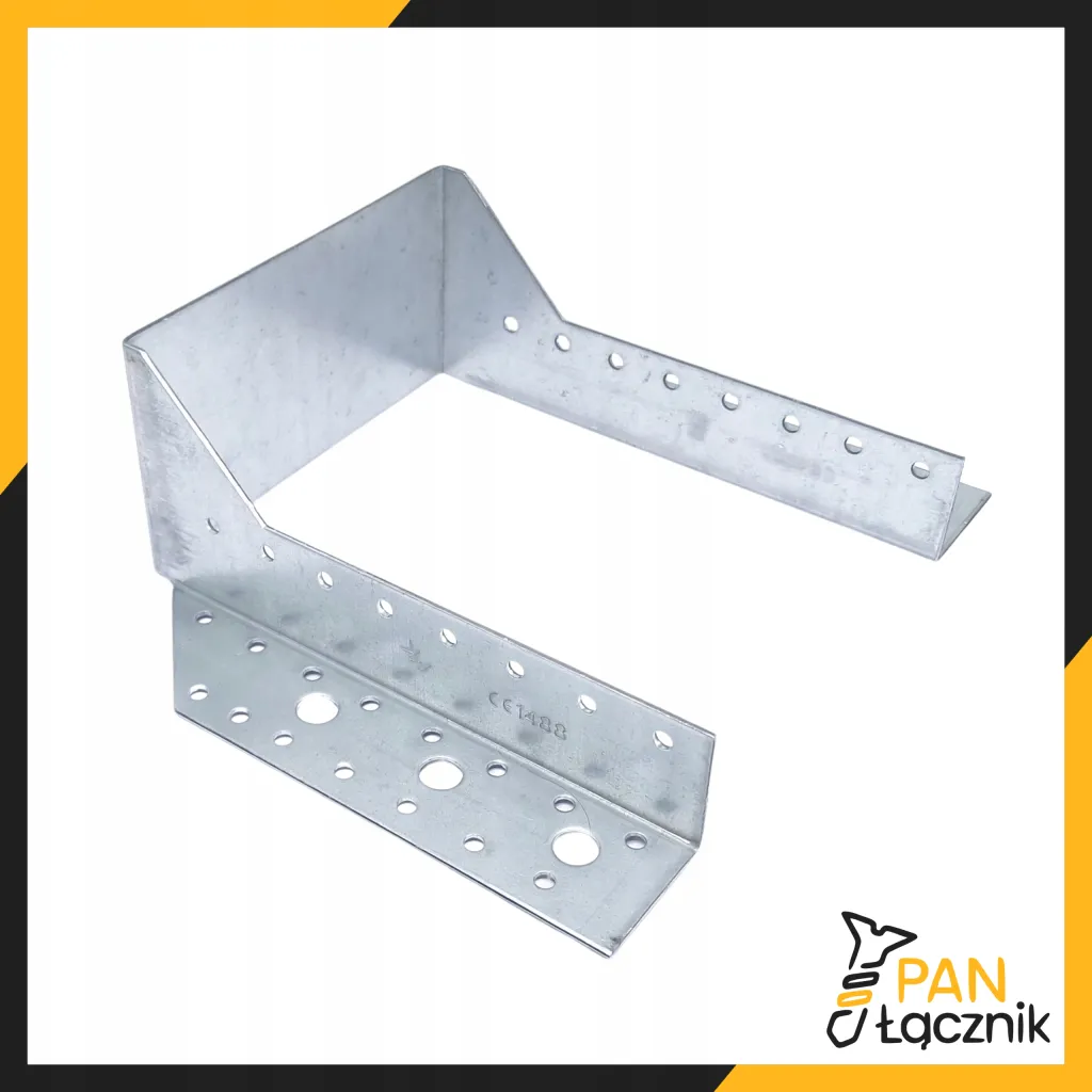 Wieszak Belki WB140-180 Wspornik Łącznik Ciesielski 140x180x2,0 Ocynk 1szt