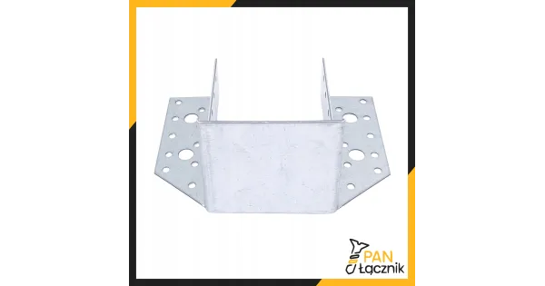 Wieszak Belki WB80-120 Wspornik Łącznik Ciesielski 120x80x2,0 Ocynk 1szt