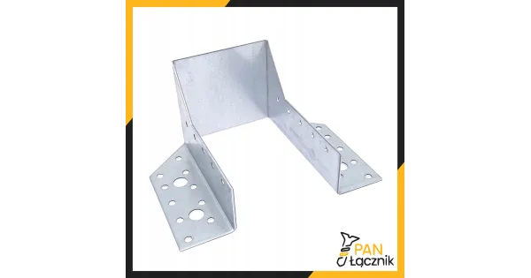 Wieszak Belki WB80-120 Wspornik Łącznik Ciesielski 120x80x2,0 Ocynk 1szt